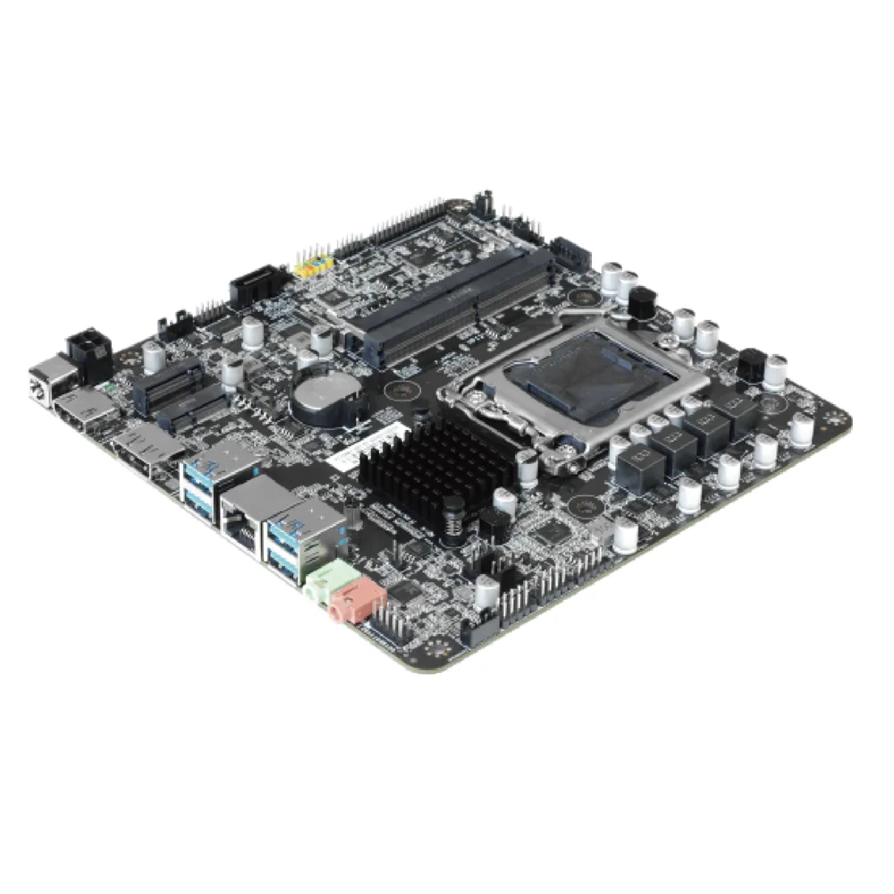 H110AA1 LGA1151 mini ITX motherboard 17*17cm DDR4 DIMM with M.2 port mainboard for mini PC all in one PC for Intel 6/7/8/9th gen