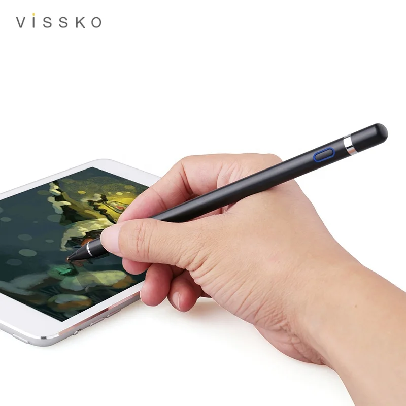 
Vissko 3th Active Stylus Touch Pen For Apple iPad Pro 11 12.9 10.5 9.7 Drawing Capacitance Pencil For iPhone Android 