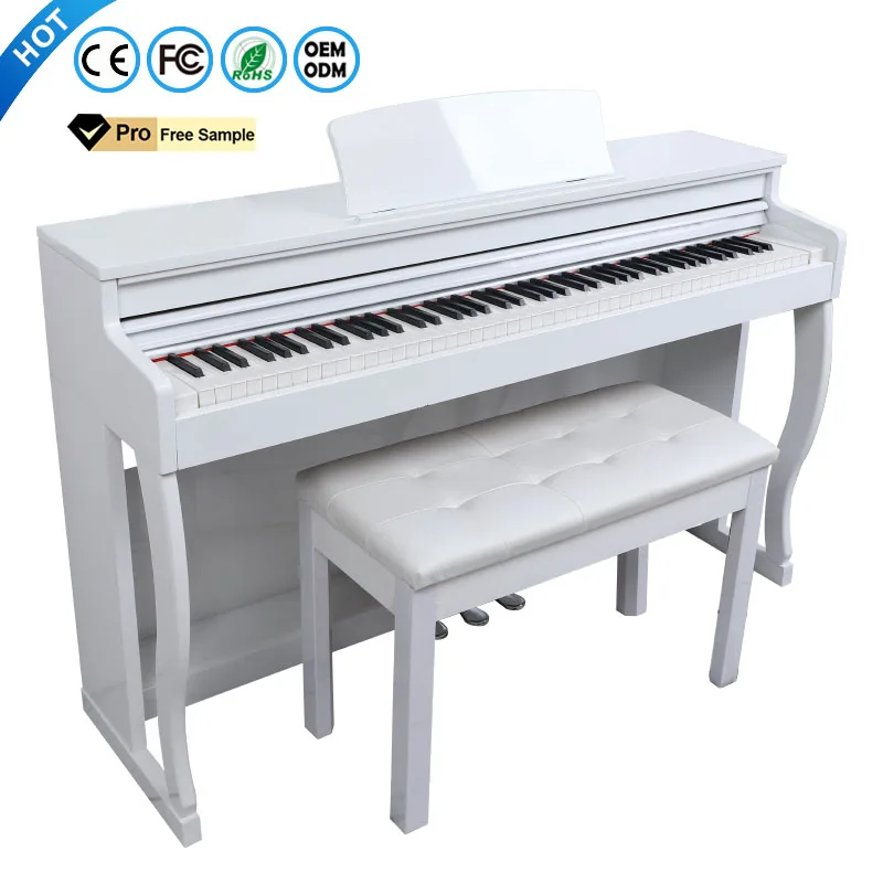 Factory Direct Wholesale Professional wooden music stool black piano for music instrument