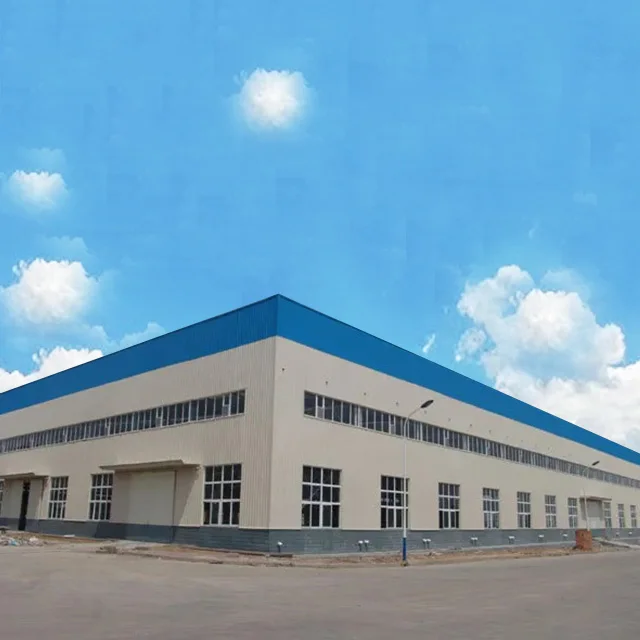Production and processing prefabricated workshop prefab light steel structure workshop office building steel fabricated building