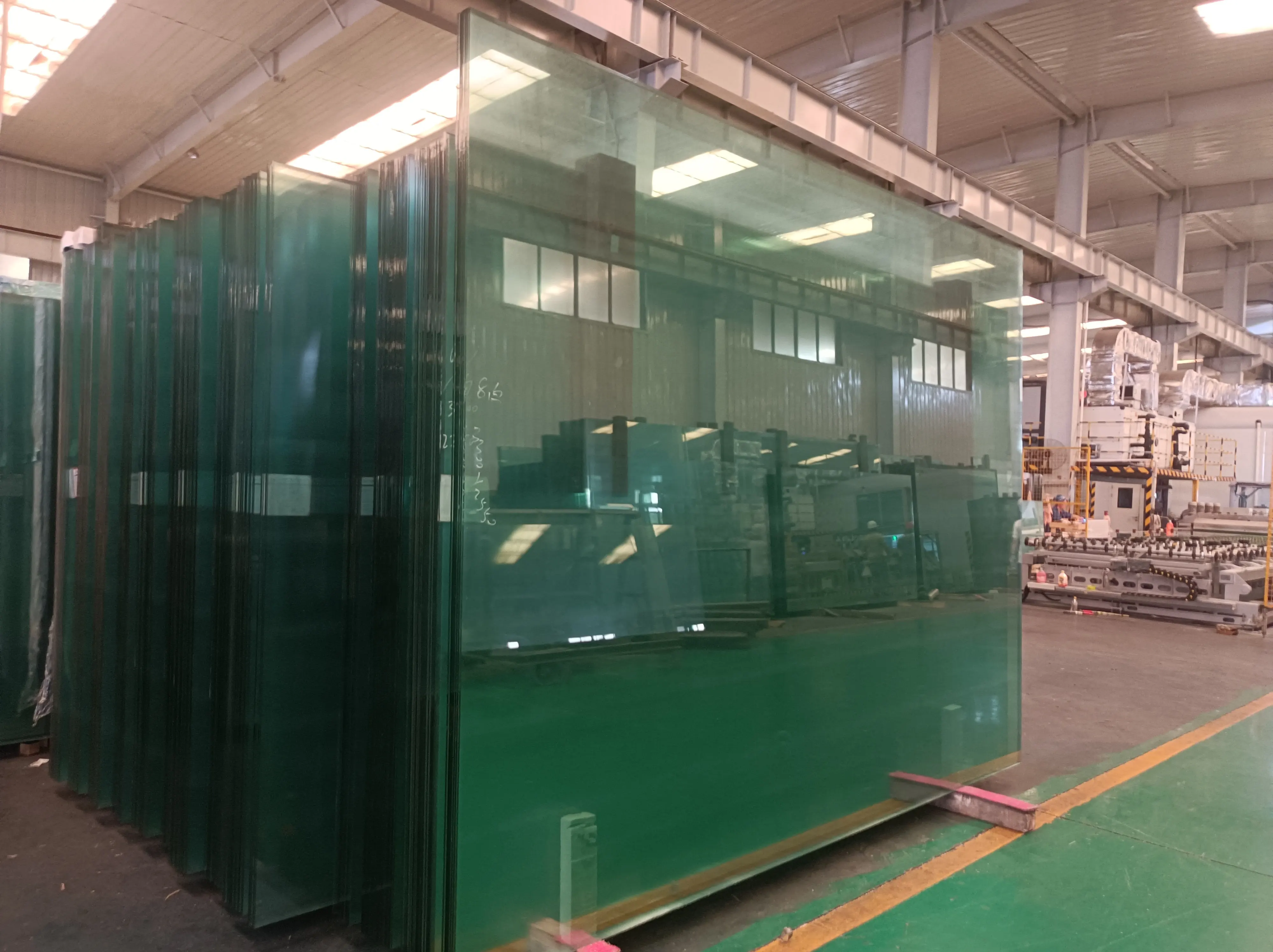 Tempered Glass Sheet 10mm 12mm Thick Tempered Glass Panels Price For Construction House Deck Balcony Balustrade