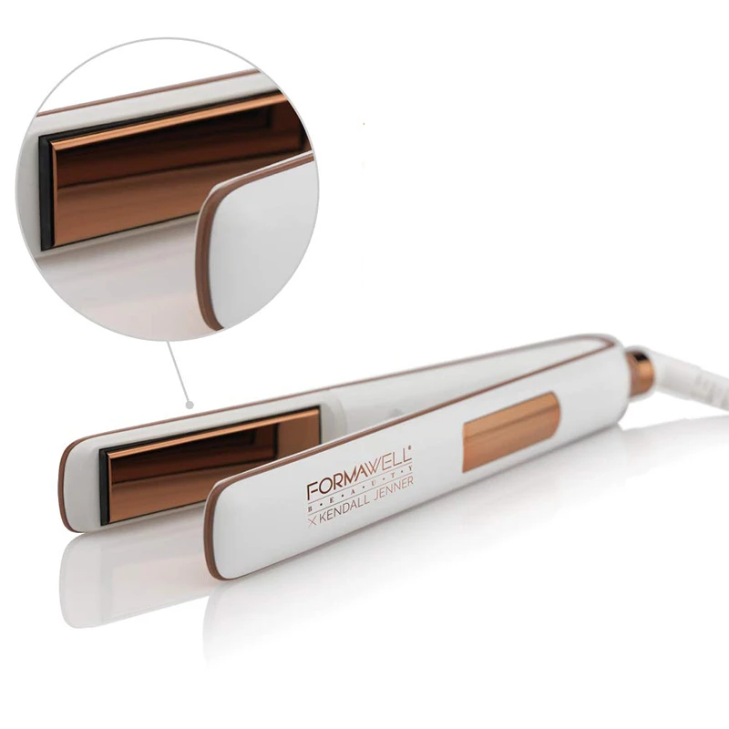 24K золото, оптовая продажа, Индивидуальная коробка, частная этикетка, профессиональный выпрямитель для волос на 450 градусов, титановый утюжок, новые ионные плоские утюги