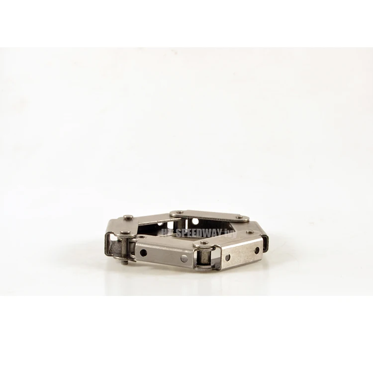 Конвейерная цепь P75U2, U-образная нестандартная конвейерная цепь из нержавеющей стали для передачи деревообрабатывающего станка