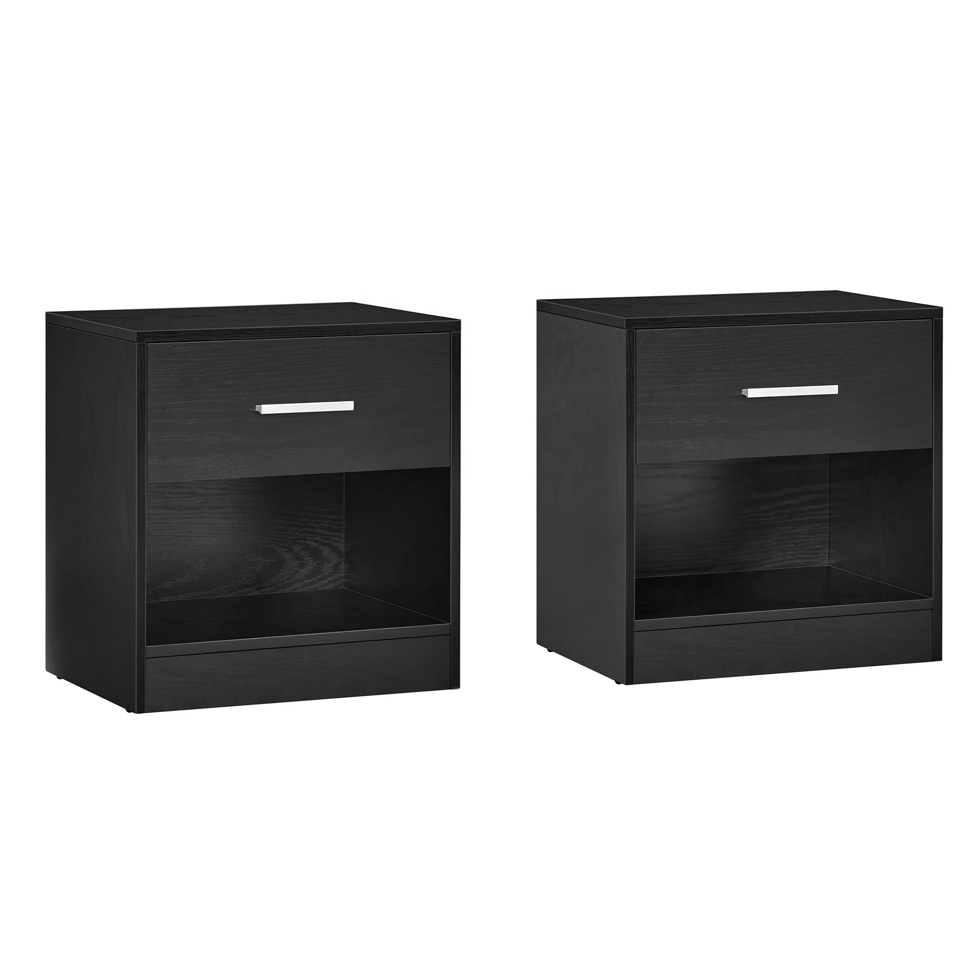 VASAGLE wholesale nightstand set 2 bedside table with storage drawer nightstand modern for bed rooms