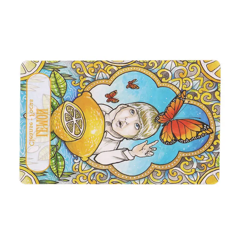 Custom Printing Black Soul Tarot Black Edition Ii Black Girl Men Magic Affirmation Cards Daily Gold And Black Oracle Tarot Cards