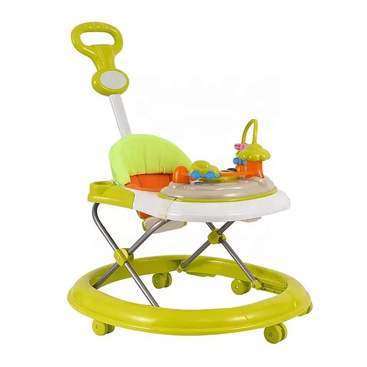 Factory Price China Push Walker Babi Adjustable Height Band Musical Toy Baby Walker with wheel For Kids