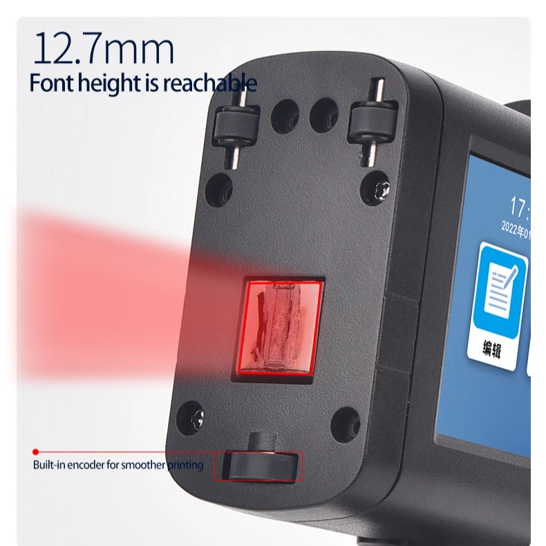 Smart m10 handheld inkjet production expiry date barcode two-dimensional code carton plastic bottle mini hand printer pen