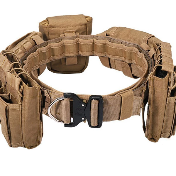 Adjustable Tactical Waist Seal Set Practical Molle Belt For Paintball Hunting and Outdoor Activities
