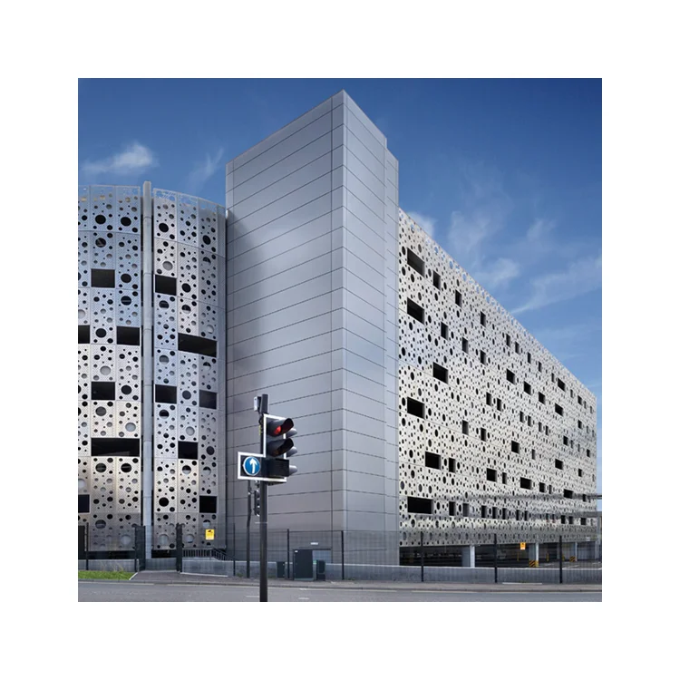 Hot Decorative Curtain Perforated Sheet Mesh Punching Sheet Metal Fence Panels Aluminum Wall Panel Screen