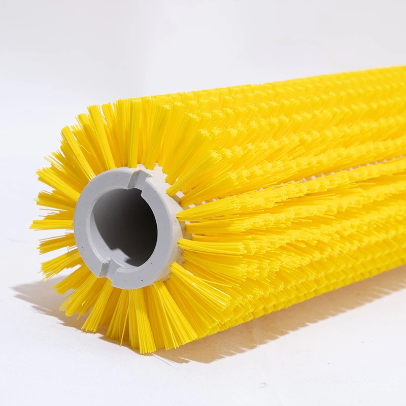 OEM ODM High Performance Cleaning Cylindrical Soft Nylon Polishing Industrial Roller Brush