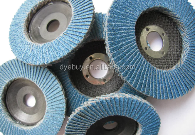 Abrasive Flap Disc Disk Alumina Corundum 4 Inch Aluminum Oxide Sanding Grinding Wheel Used With Angle Grinder 100mm