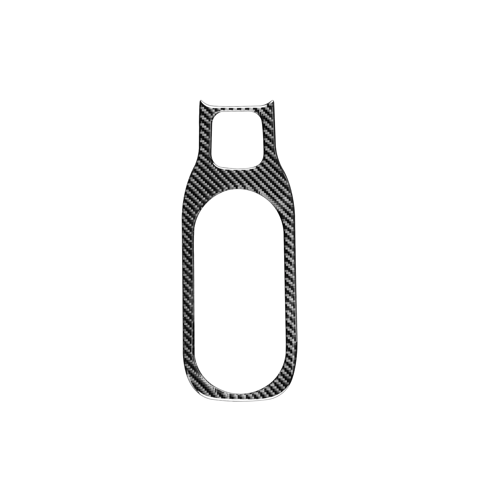 Car accessories interior decoration carbon fibre Decorative frame of water cup holder for Toyota Corolla Altis in 2018-2020year