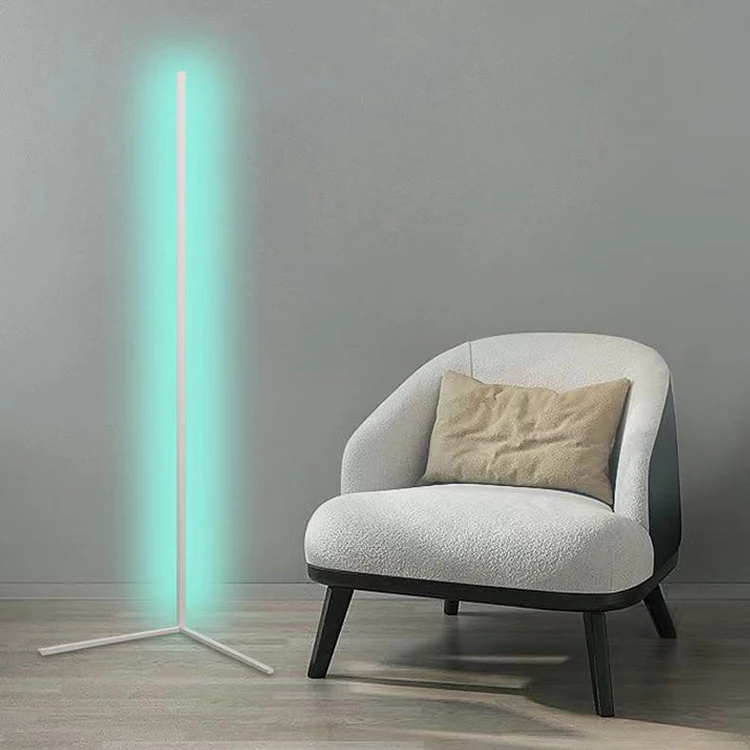 Dream color 140cm Remote Controlled LED Light   For Living Room Tripod Corner rgb with control smart app Floor Lamp