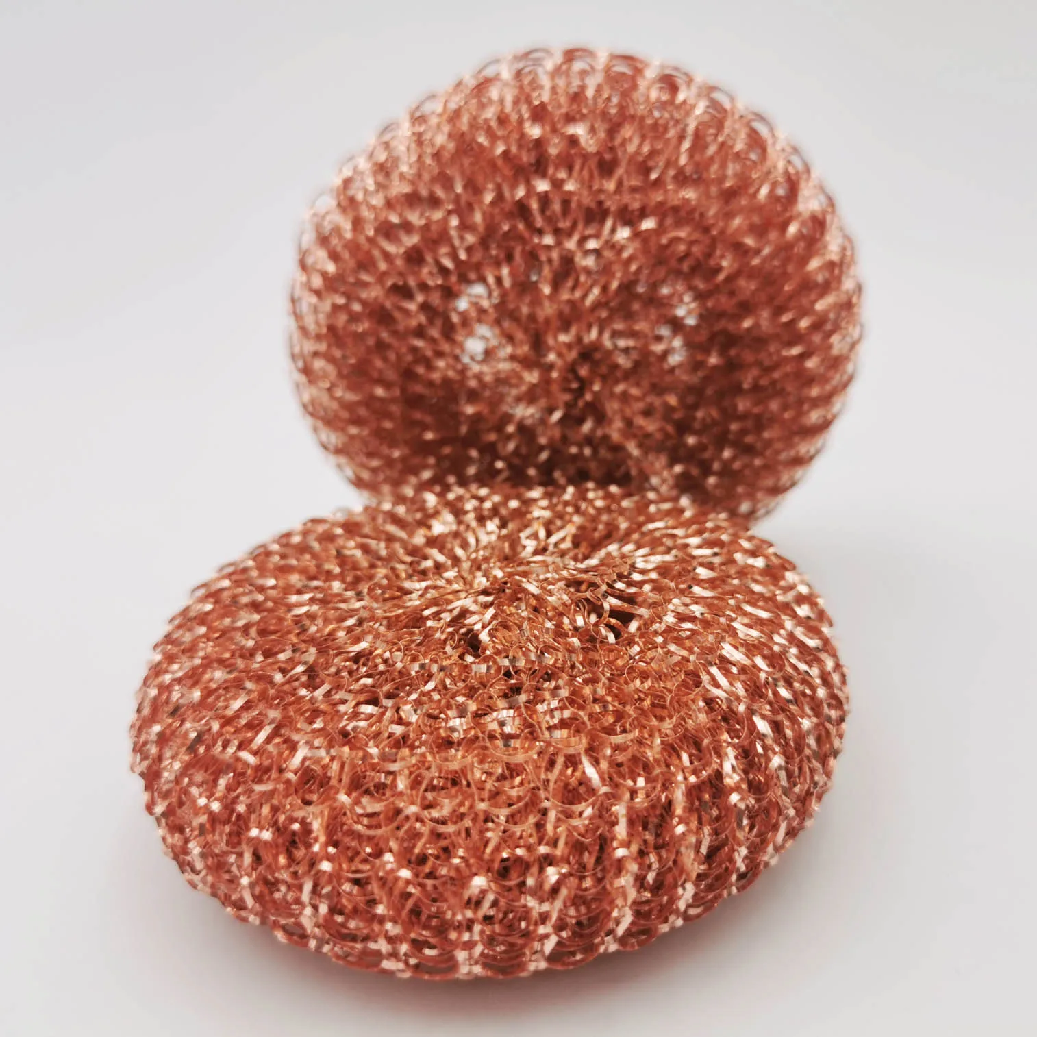 100% copper scrubber copper scouring pad dish sponge