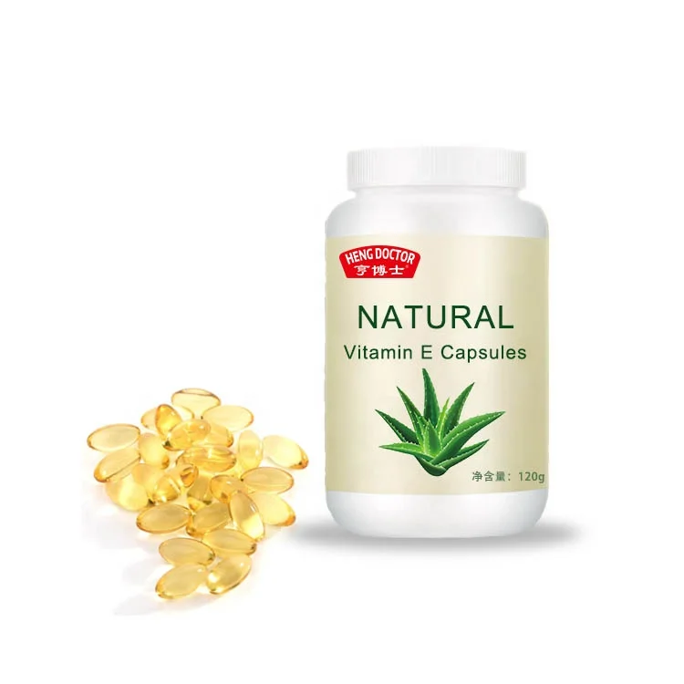 Private Label Factory 100% Pure  Vitamin E Capsules