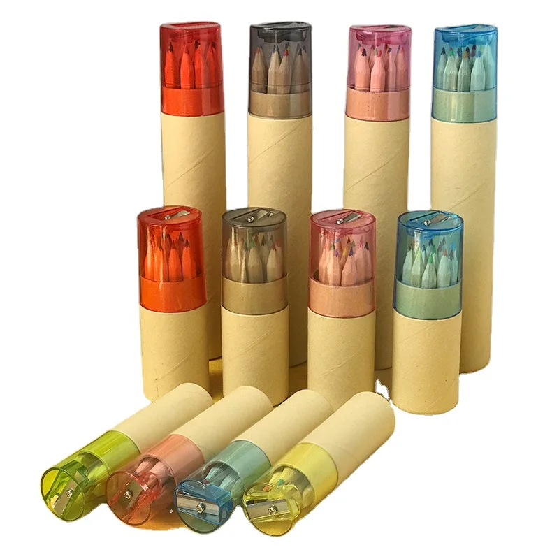 Portable and compact, the colour is intense and does not smudge mini  Colour Pencils for hotel restaurant