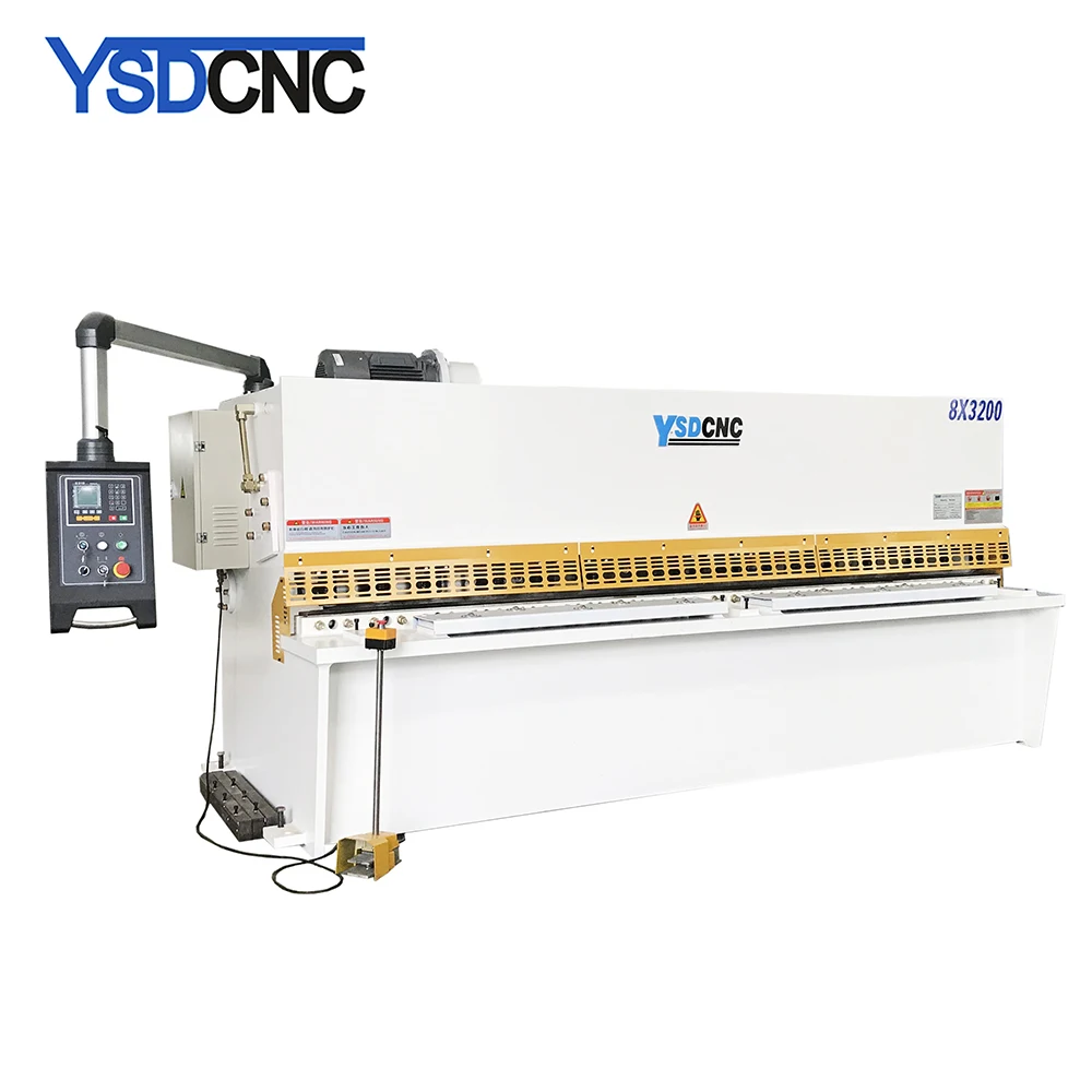  QC12Y Stainless steel CNC automatic hydraulic metal shearing and cutting