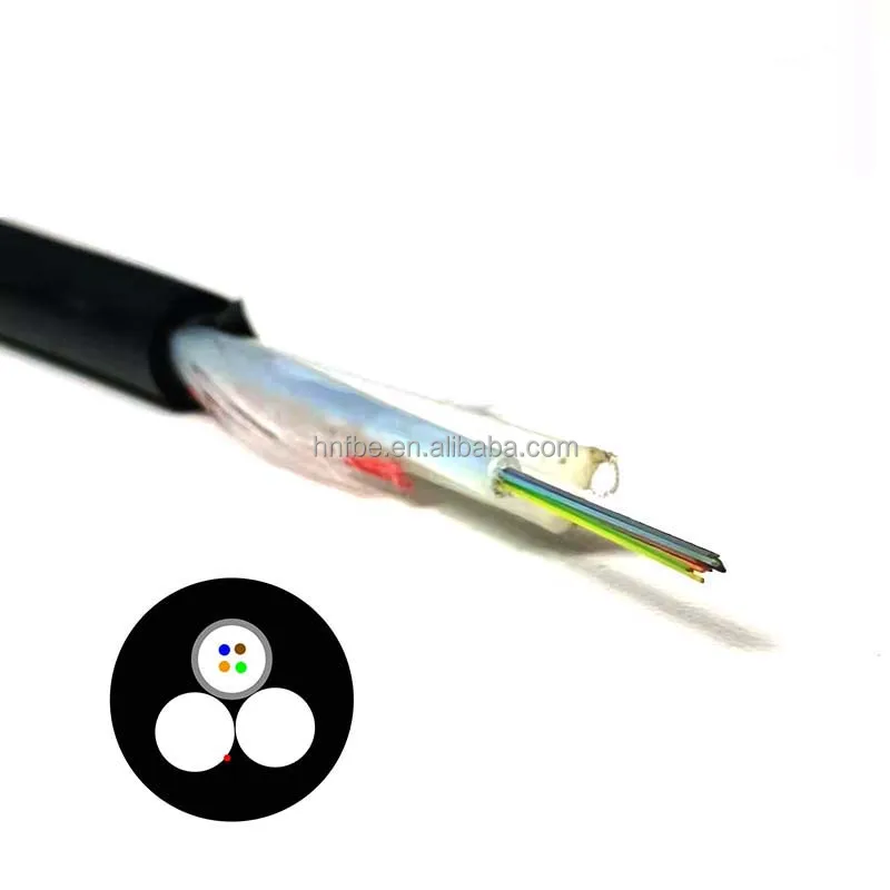 Outdoor Aerial Mini ADSS Cable G652D SM Fiber 6core 8core 12core 24core ASU Fiber Optic Cable Manufacturer price