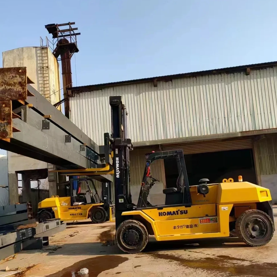top Komastu brand sale Diesel Forklift 15 Ton Forklift Truck Diesel China