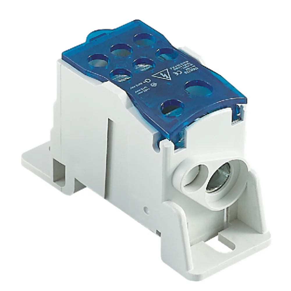UKK-80 UKK-125 UKK-160 UKK-250 UKK-400 UKK-500 One In Several Out/multi out DIN rail mount screw Distribution Box terminal Block
