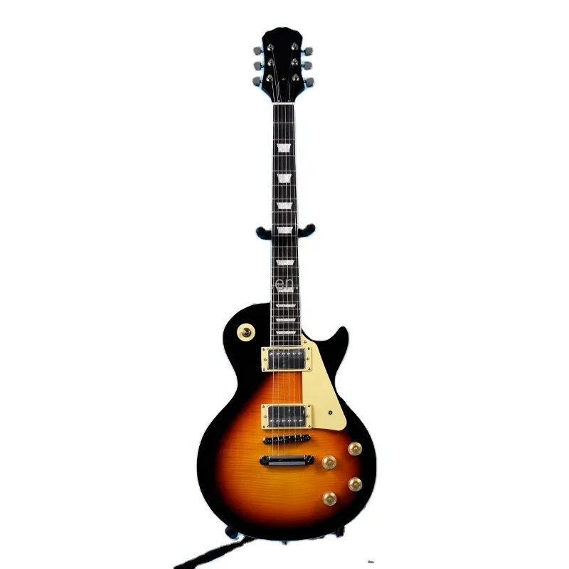ZLG 39' sunburst LP guitar 6 string flame maple top Outstanding Quality  Oem Custom Cheap China Electric Guitar