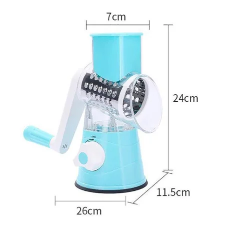 Multifunctional Hand Crank Vegetable Cutter Home Kitchen Manual Vegetable Machine Grater Slicer Drum vegetable chopper