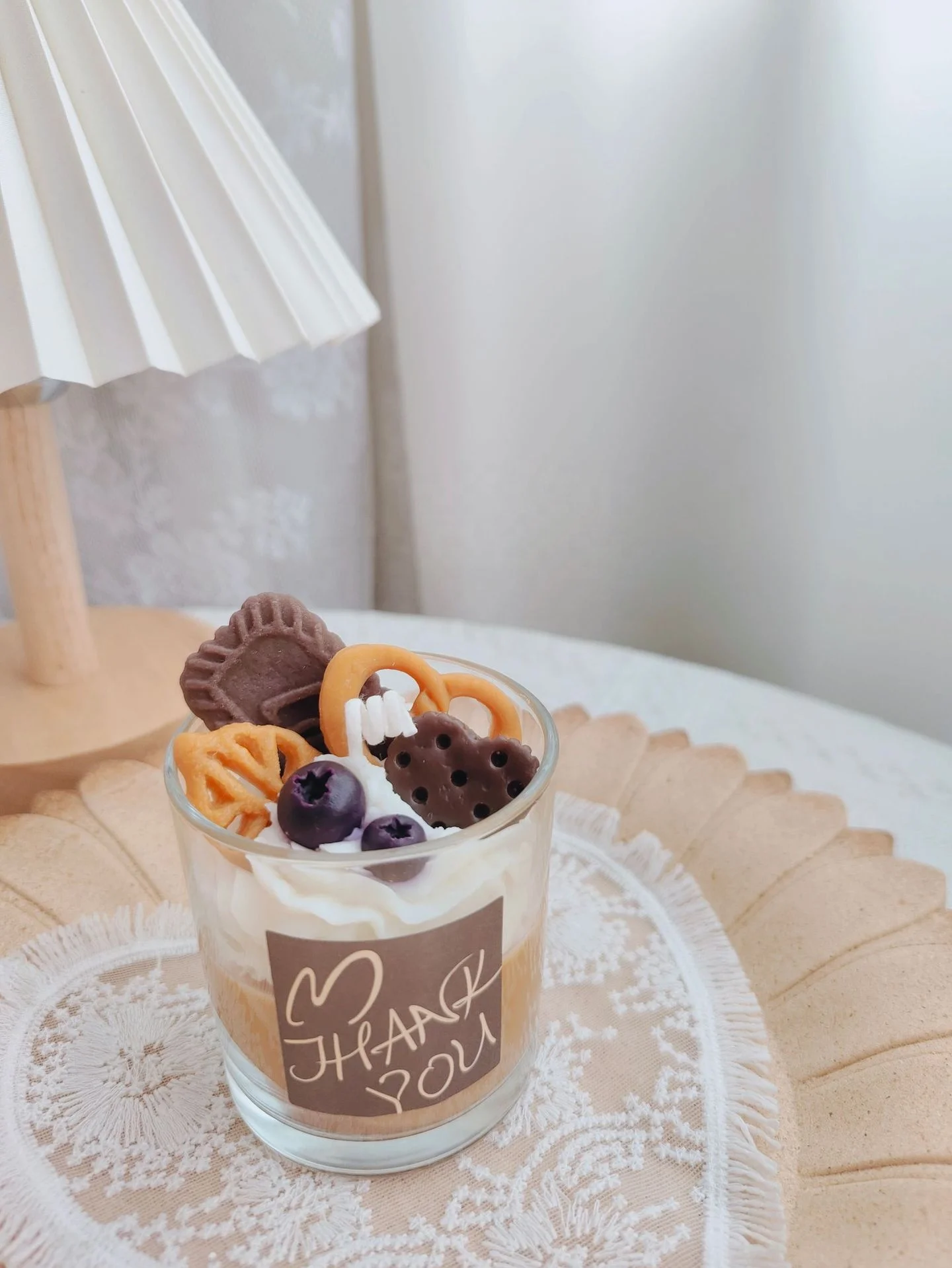 Hot Selling Christmas Style Scented Candles Smokeless and Exquisite with Fruit Shape Coffee Cup Candle