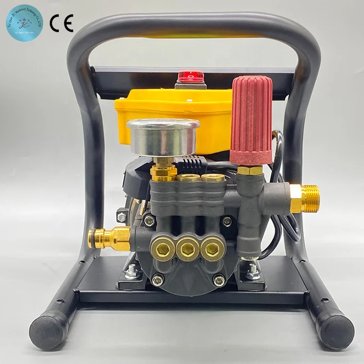 Taizhou JC Factory direct sales high pressure washer copper electric car cleaning washer mini  portable high pressure washer
