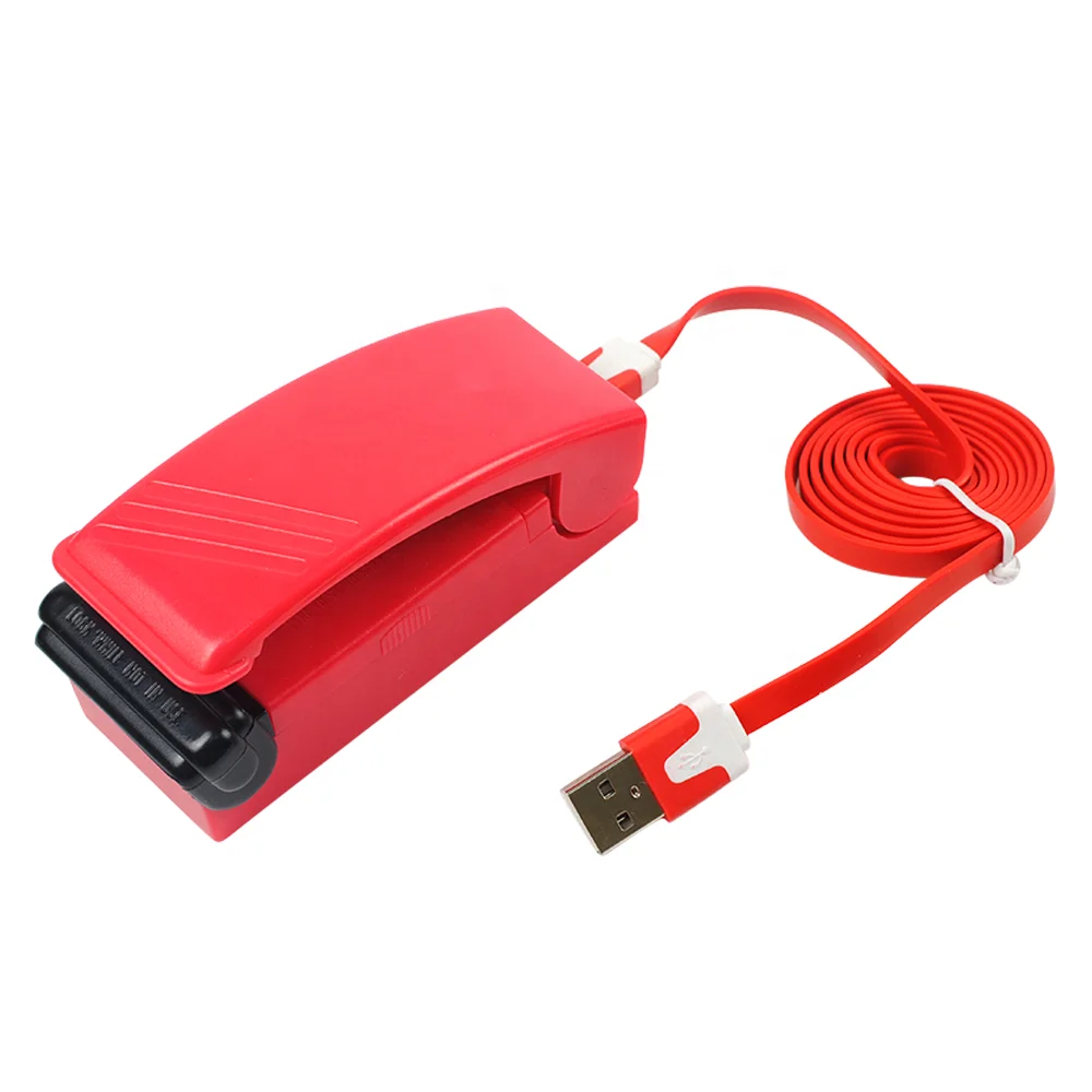 USB Перезаряжаемый электрический пластиковый упаковщик чипсов для