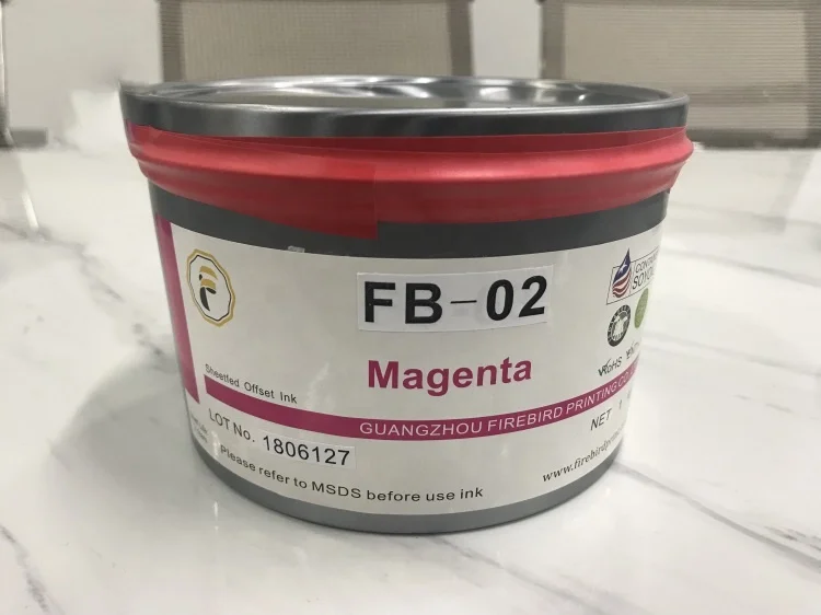  Экологичные чернила для офсетной печати FB-02 High Gloss сои офсетная печать