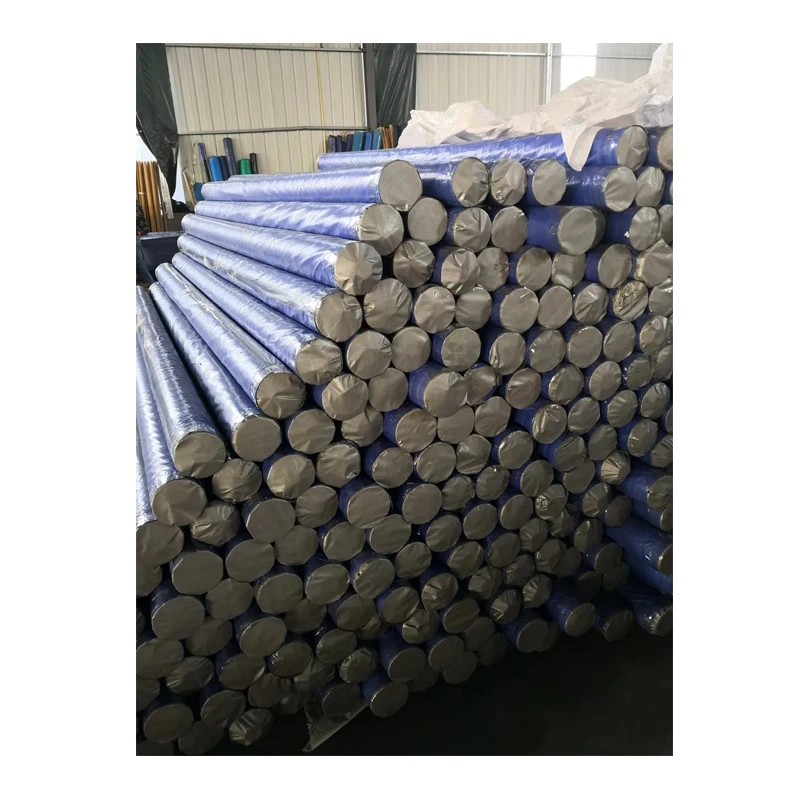 Durable Pe Tarpaulin Tents Blue Orange Colour - Pe Tarpaulin- 145 Gsm - Roll