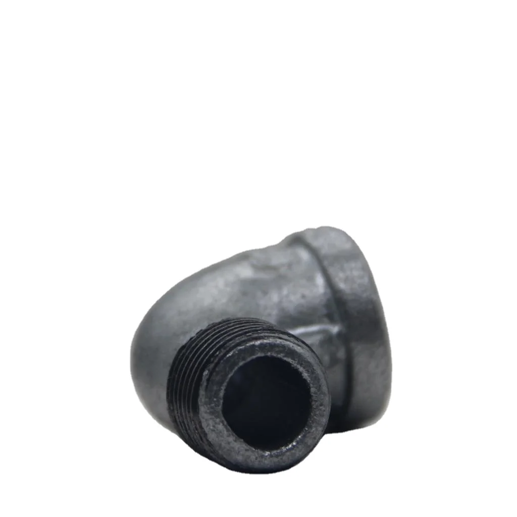 Professional supplier street elbow casting iron pipe fittings 1/2-4'  female to male end elbow for water system