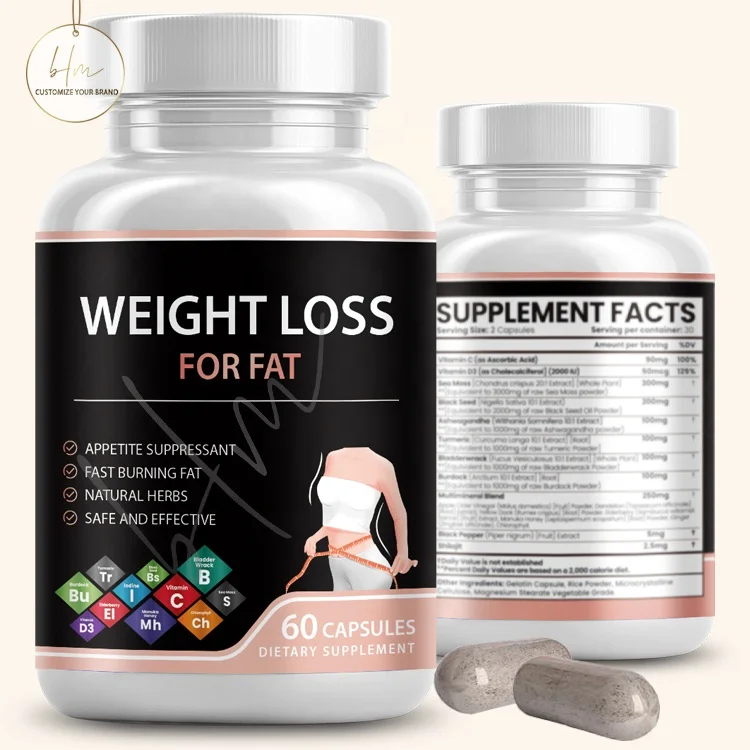 Private Label Dietary Energy Apple Cider Vinegar Capsules Supplement