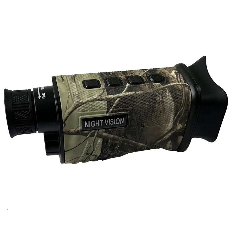 OEM DT19 Night Vision Monocular 2inch Screen 4K Video 8X Digital Zoom Night Vision IR 300m Hunting Night Vision Scope