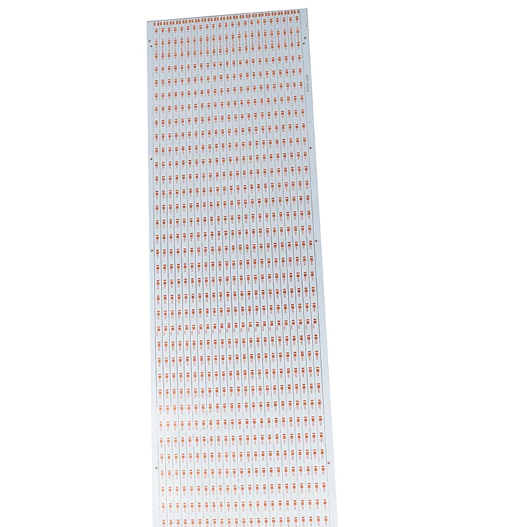 Customized metal core  FR4 /Aluminum LED pcb board for LED long strip tube or bulb  lighting