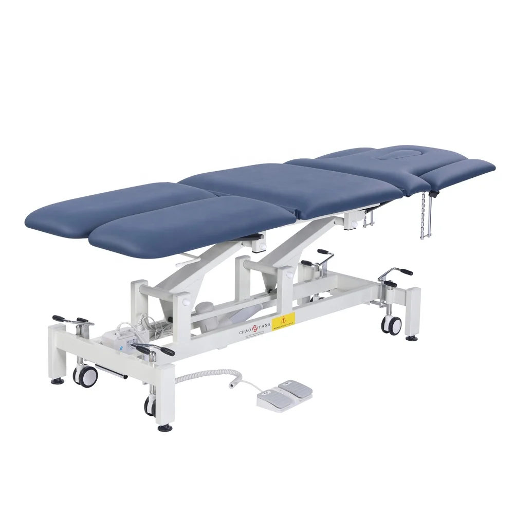 Rehabilitation Equipment Physical Therapy Bed Electric Physiotherapy Massage Bed Wellness Chiropractic Portable Table