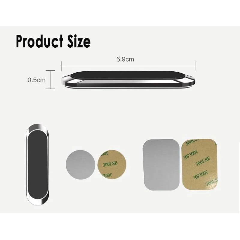 HWHongRV Magnetic Car cell phone support RV cell phone holder with sticker