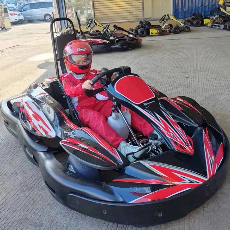 Одобренный CE взрослый oedal go kart багги с двигателем 125cc 3 + 1 gasolina