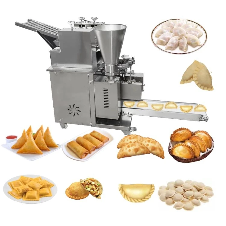 Automatic big mini maquina hacer de pierogi pelmeni wonton samosa spring roll dumpling manufacturer folding making mach