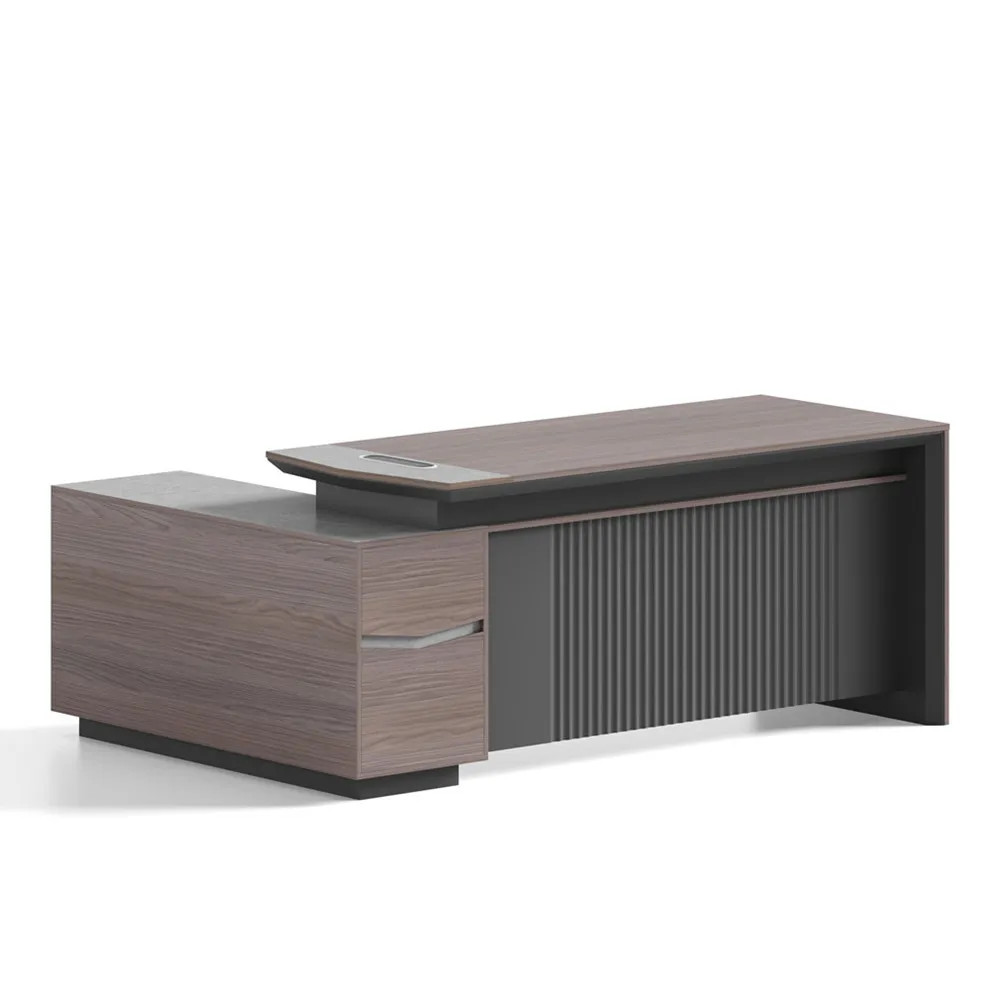 Commercial Office Executive CEO Boss Director Office Desk CEO Table Ceo Desk L-shaped Multi-function Director Desk