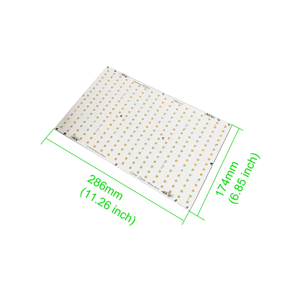 OEM ODM High Power LED Module LM301B LM281B+ SMD 3030 2835 / Led Circuit Board of  PCB Kit mixed IR UV LEDs for indoor