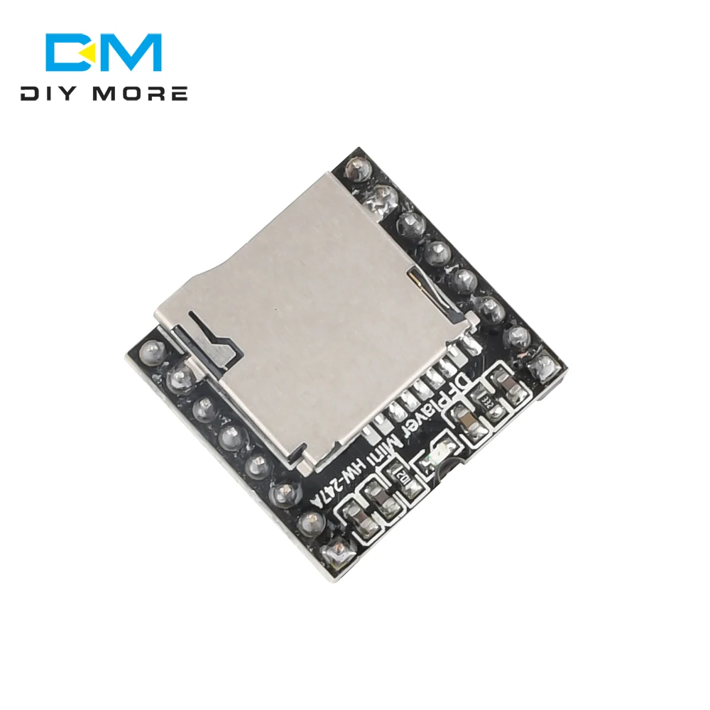 TF Card U Disk Mini MP3 Decoder Player WMV Audio Voice Module DFPlayer for Arduino