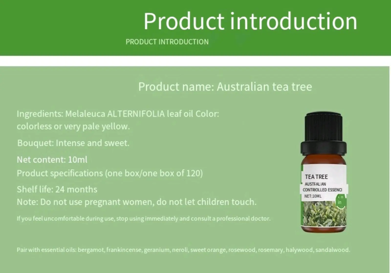 
 Увлажняющий крем для тела, 100% натуральные чайные листья, лечение акне, чистое эфирное масло  