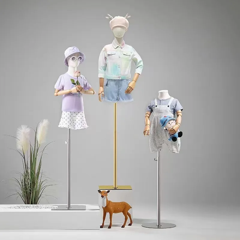 Clothing store children  mannequin kids clothing mannequins stand