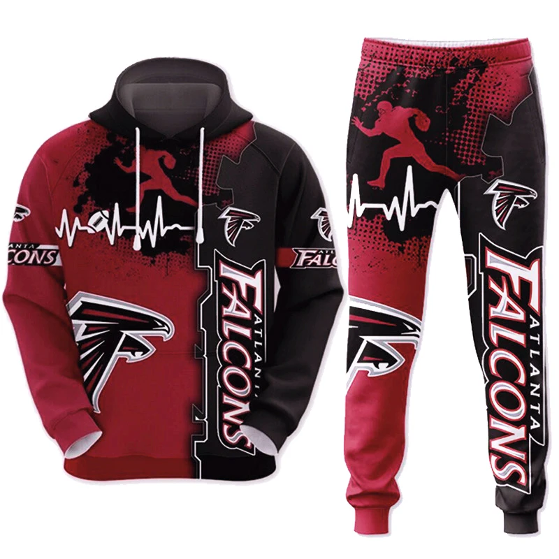 2025 Wholesale New Styles All 32 Football Teams Steelers Packers Raiders Hoodies Pants Man Sports Sets