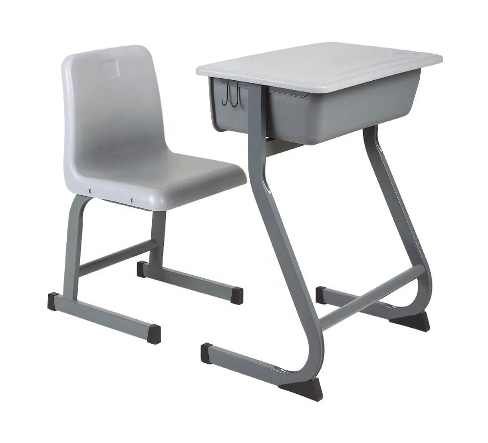 
high school student desk and chair Classroom Reading Table and Chairs Adjustable Single School Desk And Chair Prices For School 