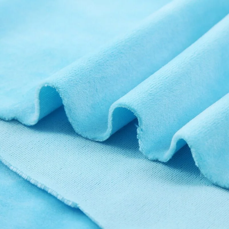 94%polyester 6%spandex warp knit crystal soft touch stretch elastic velour velvet for winter lining pillow toy