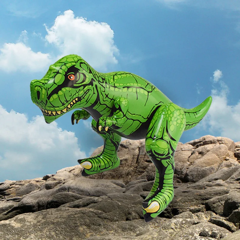 Birthday Party Gift Triceratops Spinosaurus Thunderosaurus T-rex Tyrannosaurus Rex Inflatable Dinosaur Toy for Party Decorations