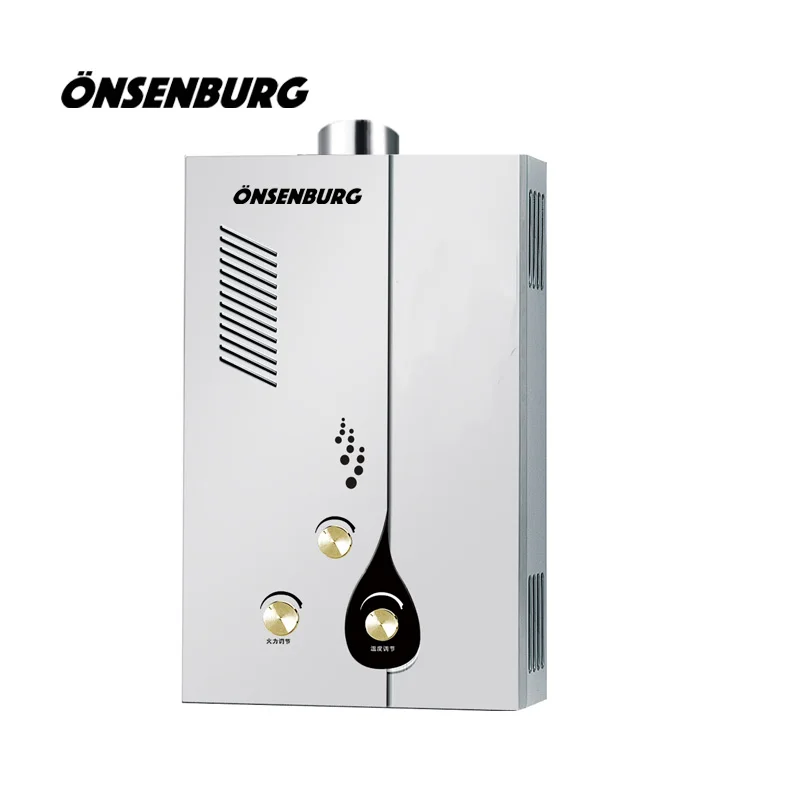 New style stainless steel  LPG water heater in china manufacturer