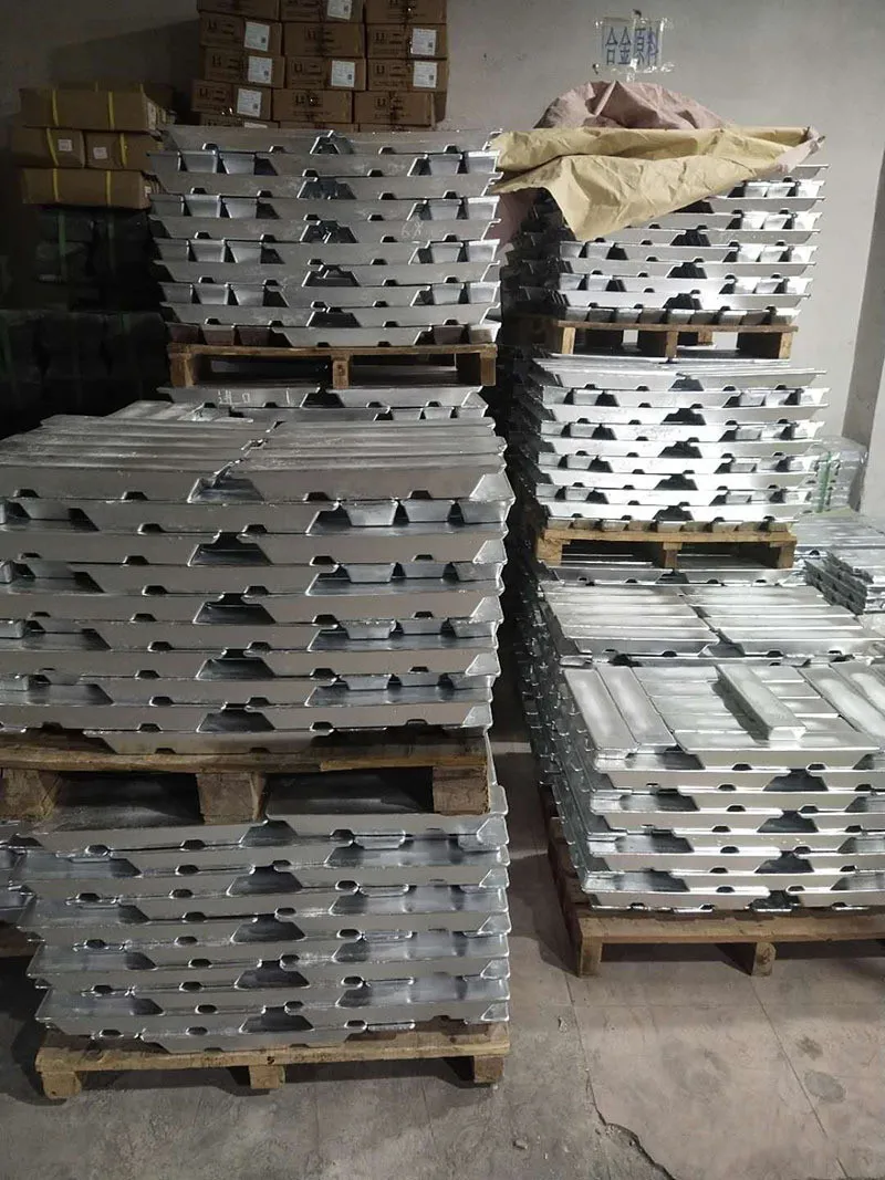 Spot Supply 99.995% High Purity Zinc Ingot 3 5 8 Zinc Alloy Ingot Zamak Alloy Ingot